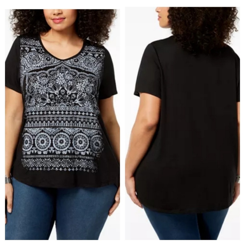 Style &  Co Graphic T-Shirt